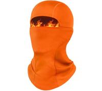 fuinloth Ski Mask Balaclava Pro, Cold Weather Windproof Thermal Shiesty Motorcycle for Men/Women Orange