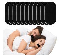 FUIPVGI 90 Pcs Adults Mouth Tape for Sleeping, Mouth Tape Sleep Tape Snore Strips Sleep Mouth Tape Sleep Mouth Strips, Snore Reducing Aids Snoring Aids for Men Women Improving Nasal Breathing (Black)