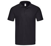 Fuit of The Loom 63050 Original Polo Shirt - Black - S