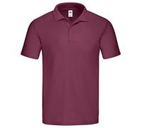 Fuit of The Loom 63050 Original Polo Shirt - Burgundy - 3XL