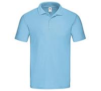 Fuit of The Loom 63050 Original Polo Shirt - Sky Blue - 2XL
