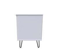 Fuji 2 Door 1 Drawer Wide Tv Unit In White Matt (Ready Assembled)