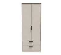 Fuji 2 Door 2 Drawer Wardrobe In Kashmir Matt (Ready Assembled)