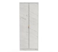 Fuji 2 Door Wardrobe In Marble (Ready Assembled)