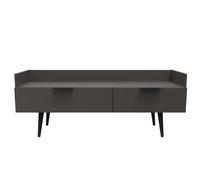 Fuji 2 Drawer Tv Unit In Graphite (Ready Assembled)