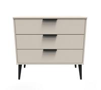 Fuji 3 Drawer Chest Of Drawers In Kashmir Matt (Ready Assembled)