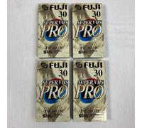 Fuji 30 Super VHS Pro SE-30 Bundle of 4 Tapes All New And Sealed - 30 Minutes