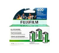 Fuji 400 Color Negative Film (35mm Roll Film, 36 Exposures, 3-Pack) • Raw135™ Microfiber Towel • Free Digital Scans for Developed Negatives