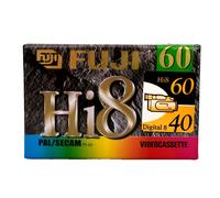 FUJI 60 HI-8 / Digital 8 Camcorder Video Cassette Tape PAL SECAM- NEW & SEALED