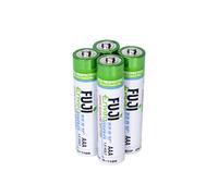 Fuji Enviromax 1.5V Super Alkaline AAA Batteries - No Harmful PVC & Heavy Metals, Long Lasting, Powerful, Triple AAA Batteries (Pack of 4)