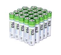 Fuji Enviromax 1.5V Super Alkaline AAA Batteries - No Harmful PVC & Heavy Metals, Long Lasting, Powerful, Triple AAA Batteries (Pack of 24)
