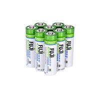 Fuji Enviromax 1.5V Super Alkaline LR6 AA Batteries - No Harmful PVC & Heavy Metals, Long Lasting, Powerful, Double A Batteries - 8 Battery Pack