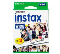 Fujifilm Instax "WIDE & Mini" Film White Border Twin Pack 20 Shots Official UK