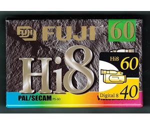 Fuji Magnetics P5-60 HIDS Blank Tapes