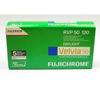 Fujifilm Fujichrome Velvia RVP 50 120 Pro Slide Film(Pack of 5)
