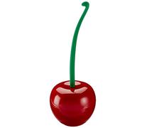 fujia Creative Lovely Cherry Shape Lavatory Brush Toilet Brush & Holder Set (Red)