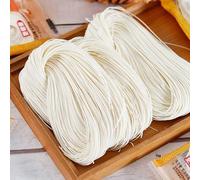 Fujian specialty Xianmian, Fujian ricr noodles, Dragon-Beard noodles 50g/bag, Sweet potato noodles, Dried noodles, Delicious noodles soup, Hand-made bridge noodles, Chinese specialties (12 bags)