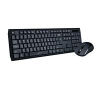 Fujicom Hebrew Keyboard Wireless Mouse Combo Hebrew / English Alphabet Built-in LCD Status Dashboard Sleek Design Seamless Typing