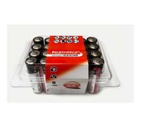 FUJIENERG AA ALKALINE Batteries LR6 1.5V Replaces Duracell Industrial 24 Pack