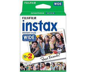 Fujifilm 16026642 Instax Wide Film Twin Pack (Multi)
