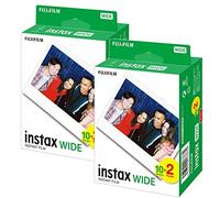 Fujifilm Instax Wide Picture Format Instant Photo Film - White (Pack of 40)