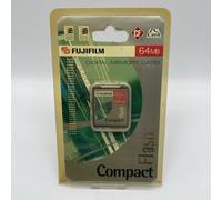 FujiFilm 64 MB Compact Flash CF Digital Memory PC Card New/Sealed. Fuji 64MB