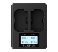 Fujifilm Charger BC-W235 (For NP-W235) | Twin battery charger for NP-W235 with dual slots and 1 year warranty