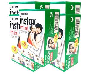 Fujifilm Film for Instax Mini Instant Camera 100 Photos for Fuji 7s 8 25 50s 90 300 Instant Camera Share SP-1