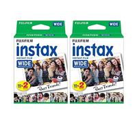 Fujifilm Fuji Instax Wide Film Exhibitions for Polaroid 210 200 Camera, Pack of 2