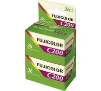 Fujifilm Fujicolor C200 35 mm 36 Exposure Colour Print Camera Film Twin Pack