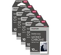 Fujifilm Instant Photo Film Monochrome Suitable for instax Mini Pack of 50