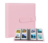 Fujifilm Instax & Kodak 3x3 Square Photo Album - 288 Pockets for SQ1/SQ6/SQ10/SQ20 & Mini 3 Shot Printers (Pink)
