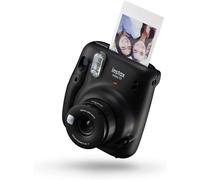 Fujifilm Instax Mini 11 Charcoal-Gray Instant Camera Including Film with 10 Shots from 1A Photo PORST - Black