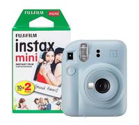 Fujifilm Instax Mini 12 Instant Camera - Pastel Blue (Camera + 20 Shot Pack)