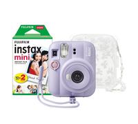 Fujifilm Instax Mini 13 Instant Camera - Dreamy Purple (Camera + 20 Shot Pack + Skinny Dip Case)