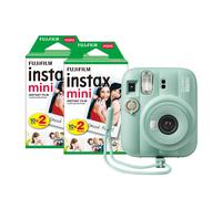 Fujifilm Instax Mini 13 Instant Camera - Lagoon Green (Camera + 40 Shot Pack)