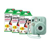 Fujifilm Instax Mini 13 Instant Camera - Lagoon Green (Camera + 60 Shot Pack)