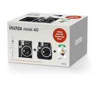 FUJIFILM instax mini 40 Travel Set Plus Instant Camera - Black