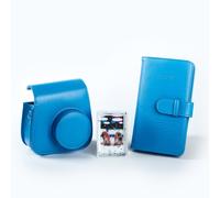 Fujifilm Instax Mini 9 Accessory Kit Camera Case, Album & Frame - Cobalt Blue