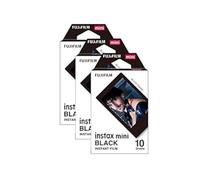 Fujifilm Instax Mini Instant Photo Film - Black (Pack of 30)
