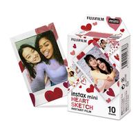 instax mini Heart Sketch Film - 10 Shots