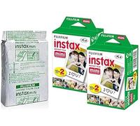 Fujifilm Instax Mini Instant Film,10 Sheets×5 Pack(Total 50 Shoots) [Bulk Packaging] International Version