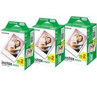 Fujifilm Instax Mini Instant Film (3 Twin Packs, 60 Total Pictures) - International Version