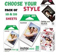 Fujifilm Instax Mini Black Frame - Pack of 10