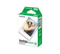 instax mini instant film, white border, 10 shot pack, suitable for all instax mi