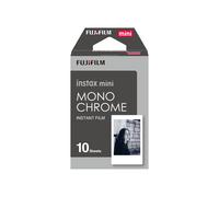 instax mini instant film Monochrome, 10 shot pack, suitable for all instax mini cameras and printers