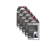 Fujifilm Instax Mini Instant Photo Film - Monochrome (Pack of 50)
