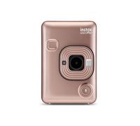 Fujifilm Instax Mini LiPlay Hybrid Instant Camera - Blush Gold (Camera Only)