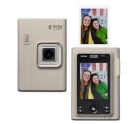 FUJIFILM INSTAX MINI LiPlay+ Hybrid Instant Camera & Smartphone Printer - Sand Beige