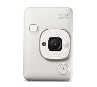 Fujifilm Instax Mini LiPlay Hybrid Instant Camera - Misty White